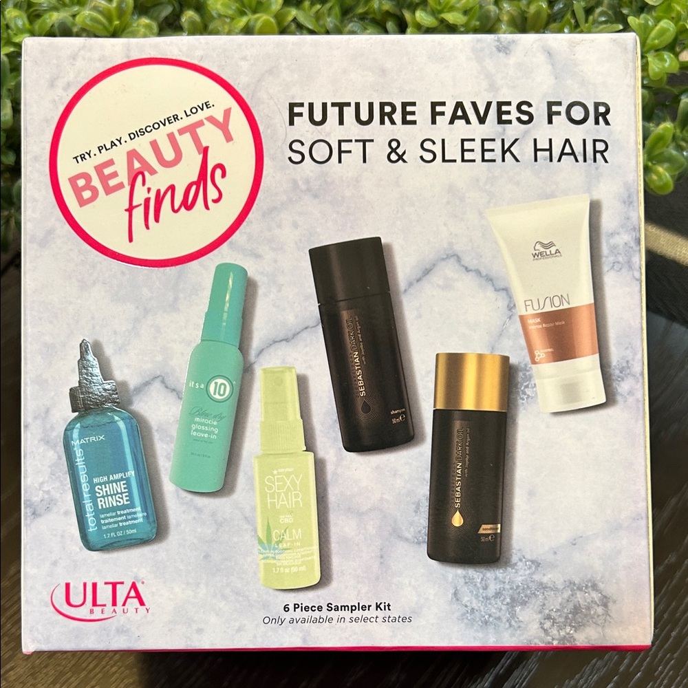 Ulta Beauty Hair Conditioner Set - Black, Gold, Green, Blue